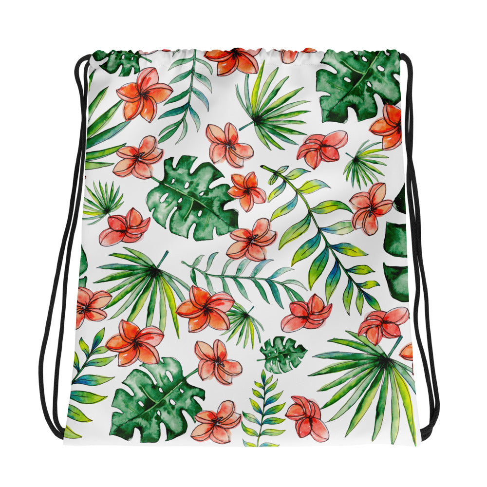 Tropical Paradise Drawstring bag