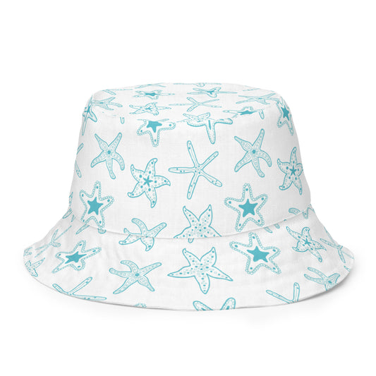 Seashell Reversible Bucket Hat