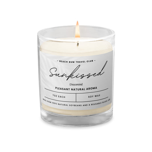 Sunkissed Unscented Soy Candle