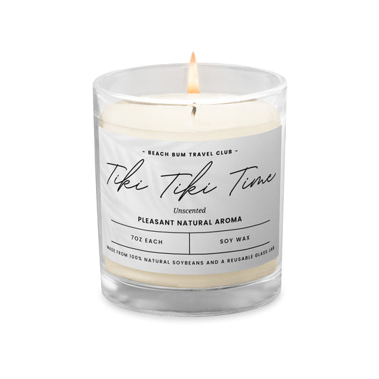 Tiki Tiki Time Unscented Soy Candle